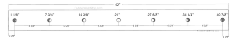 Bolt Pattern 42": 1.125 - 7.75 - 14.375